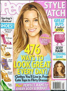 People Style Watch, April 2011 People Style Watch, April 2011